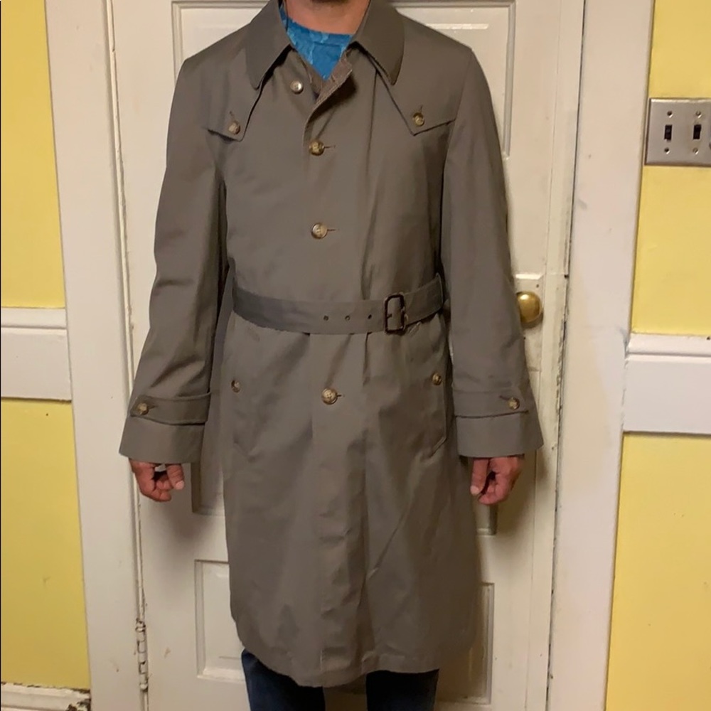 Never Worn Christian Dior Water Res. Belted Trench